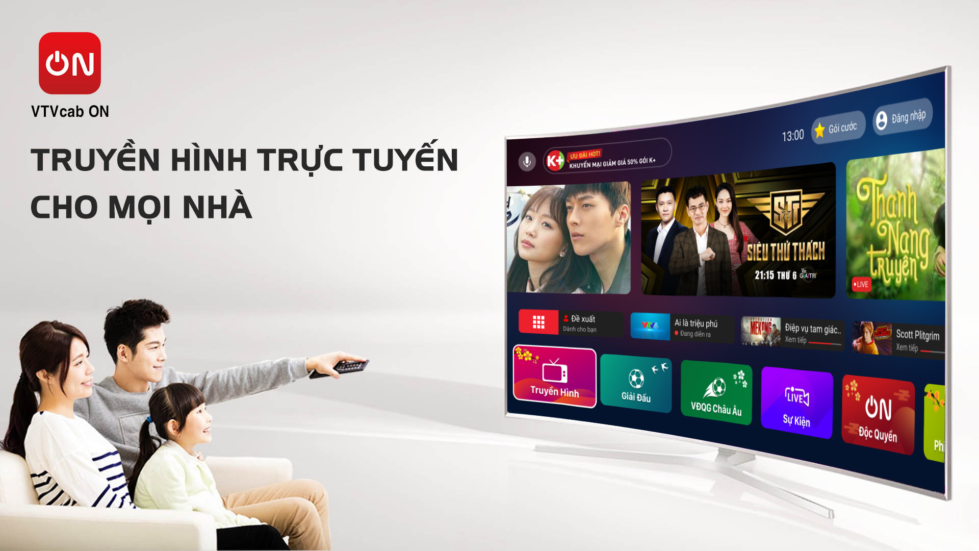 Dịch vụ Internet VTVCab - Kết nối nhanh chóng